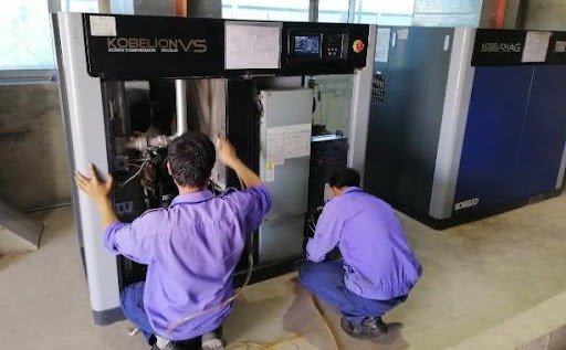 Compressed air system repair and maintenance