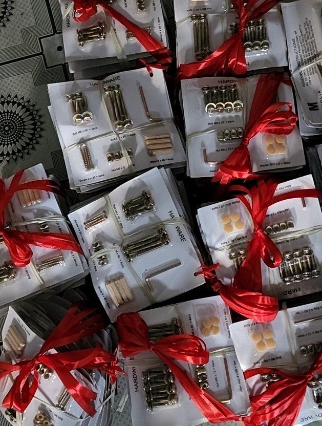 Hardware packaging processing