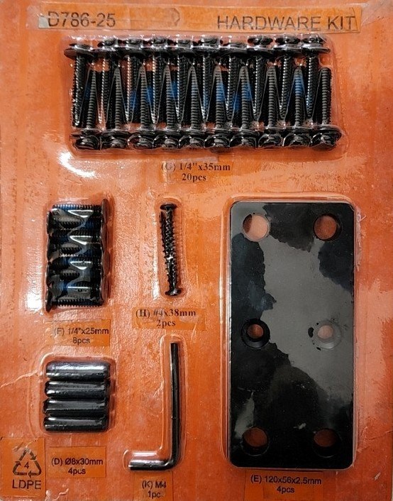 Hardware packaging processing