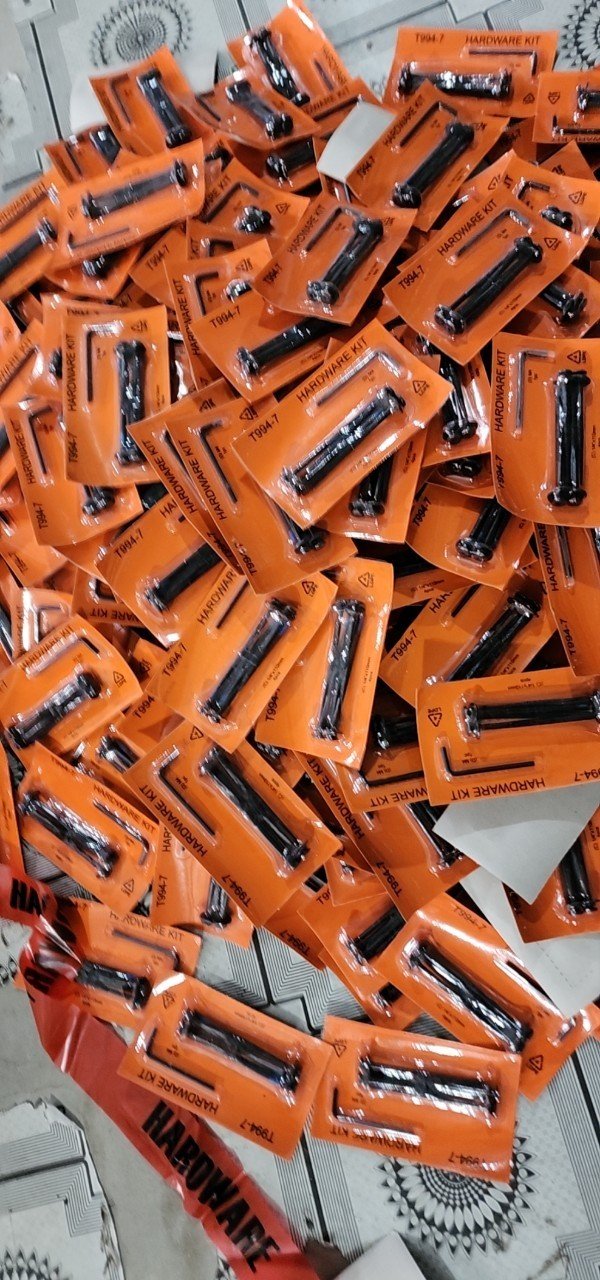 Hardware packaging processing