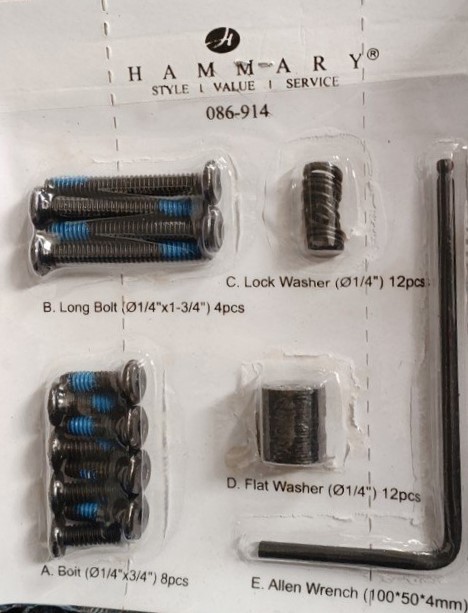 Hardware packaging processing