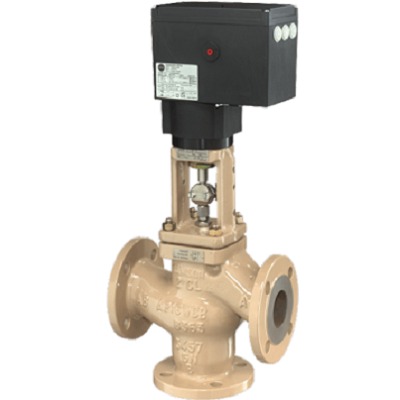 3-way control valve
