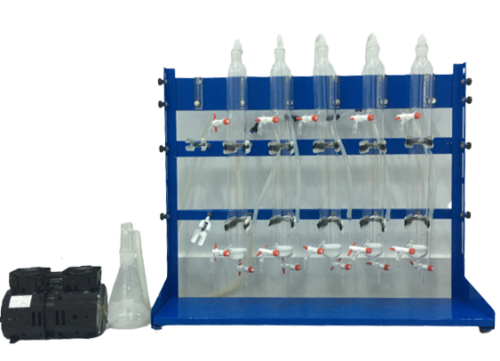 6-place distillation unit