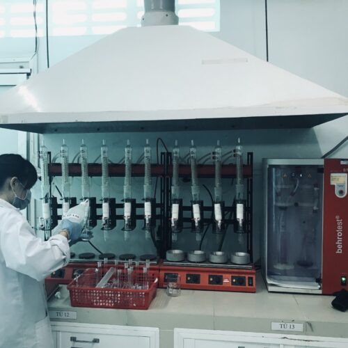 Composite fume extraction hood