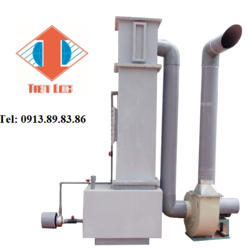 Toxic gas treatment tower