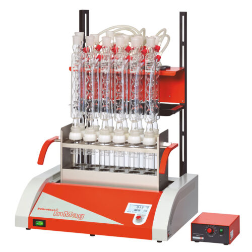 Behrotest distillation unit for the determination of saponification value