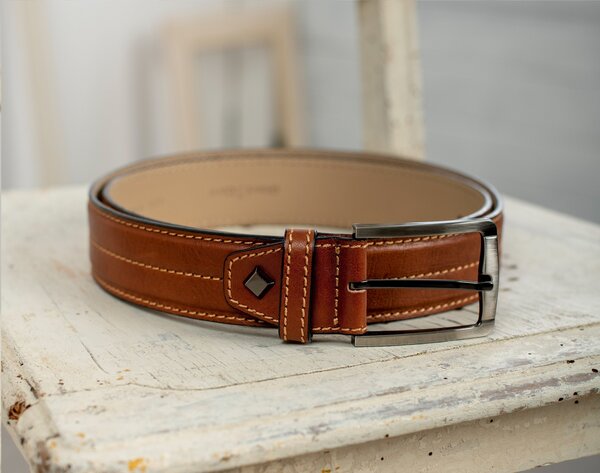 Men leather belt
