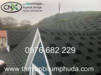 Bitumen tile house