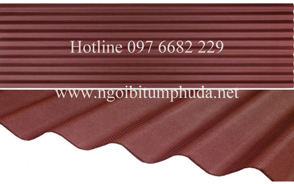 Red eco-friendly roofing sheet