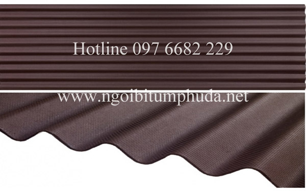 Brown eco-friendly roofing sheet