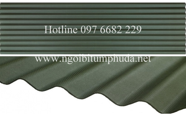 Green eco-friendly roofing sheet