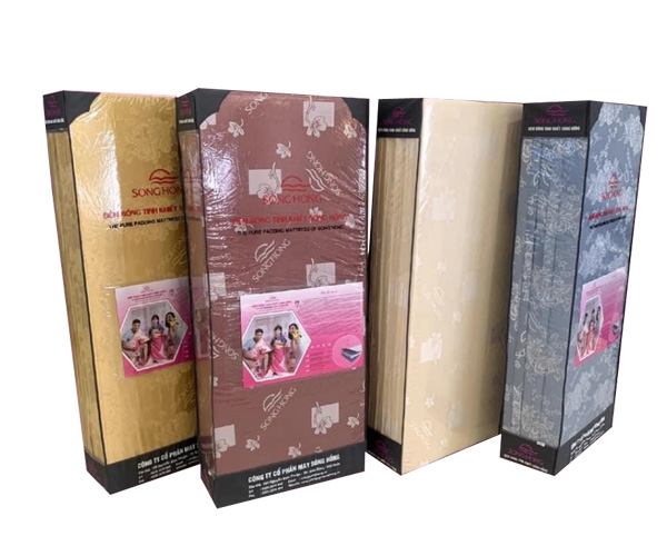 Compressed cotton mattress