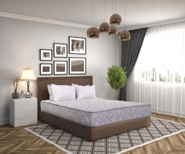 Compressed cotton mattress