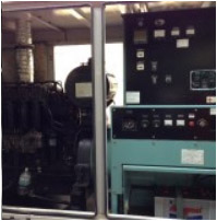 Old Komatsu generator