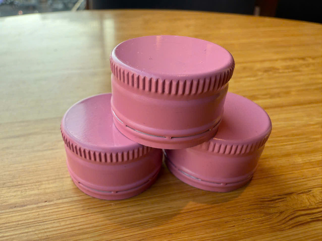 Aluminum bottle closures