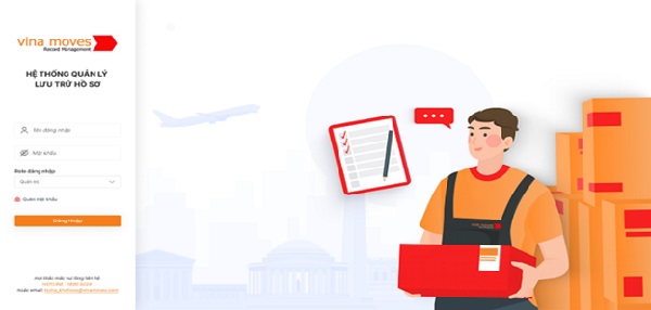 ERP/CRM system - Vinamoves Company