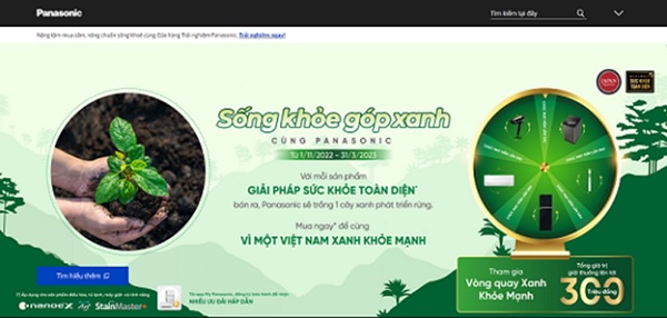 Website system to monitor trees - Panasonic VN