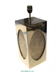 Faux shagreen lamp base