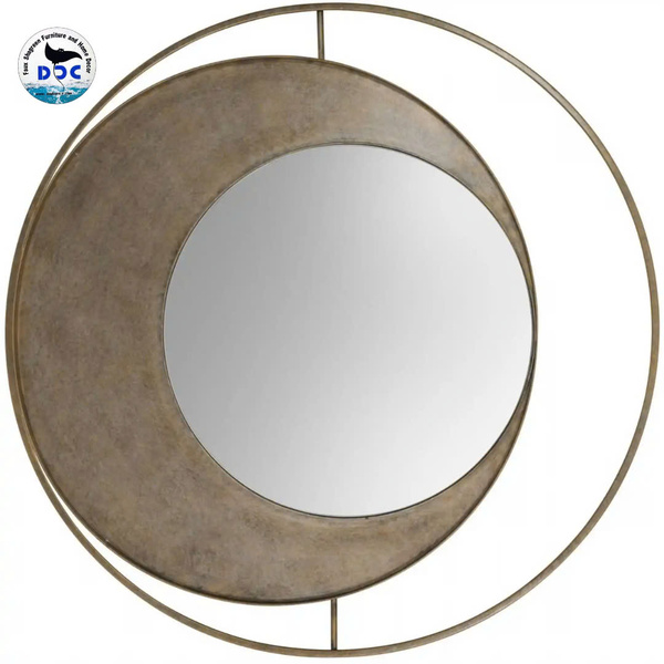 Ray fish skin wall mirror