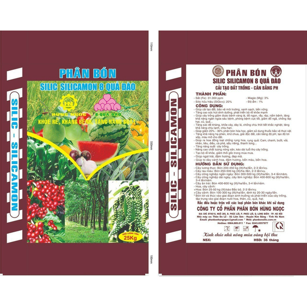8 Peaches Silic Silicamon Fertilizer
