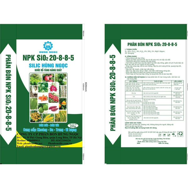 NPK Silic 20-8-8-5 Fertilizer