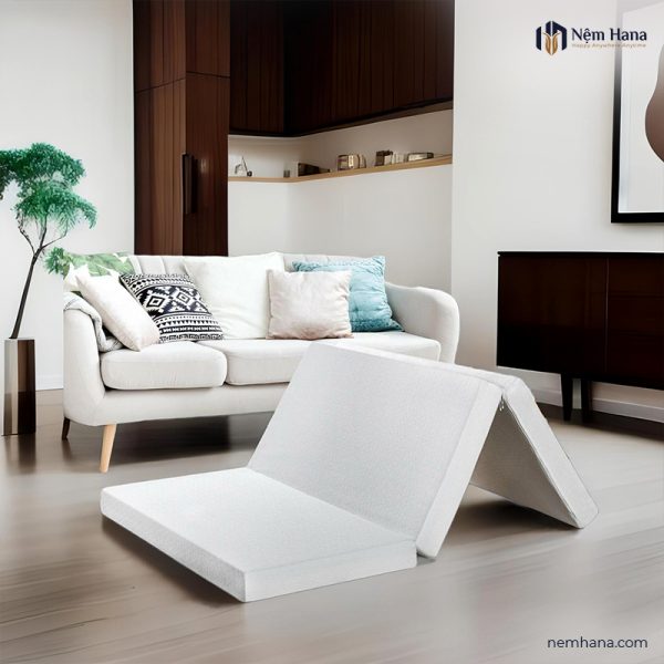 Foldaway Lien A 3-fold rubber mattress