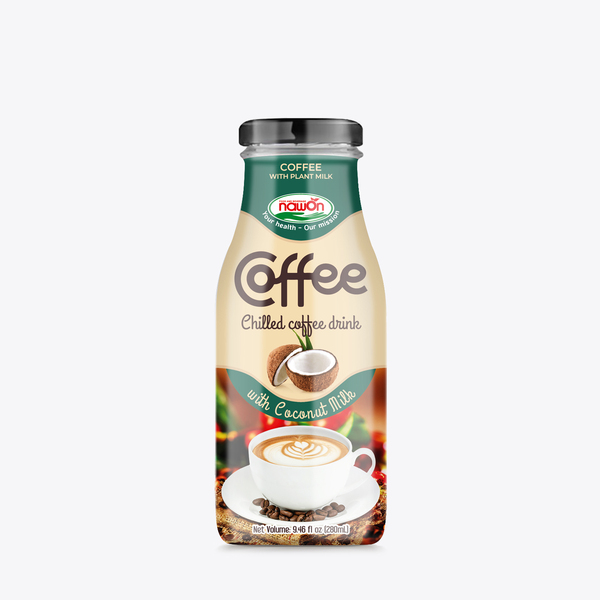 Coconut milk coffee