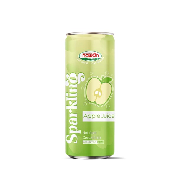 Apple flavored sparkling water