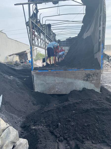 Lime mining area