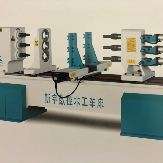 CNC wood lathe