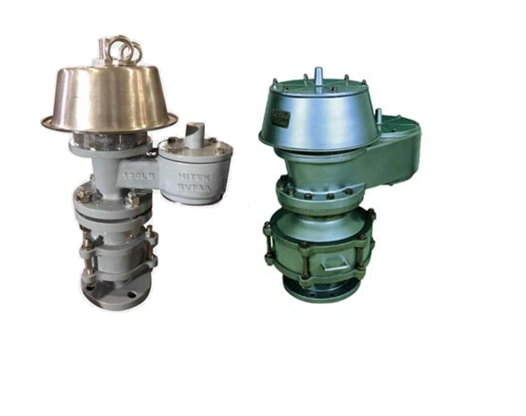 Spark arrestor breathing valve
