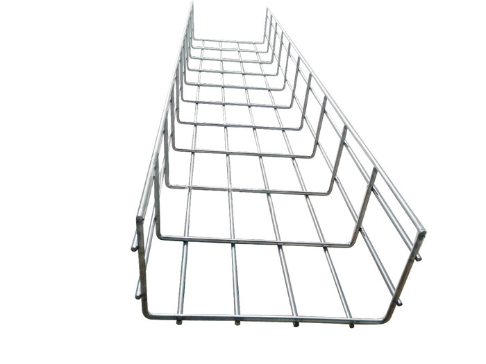 Wire mesh cable tray