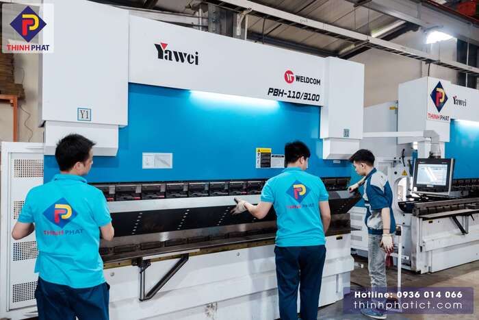 Production machine photo
