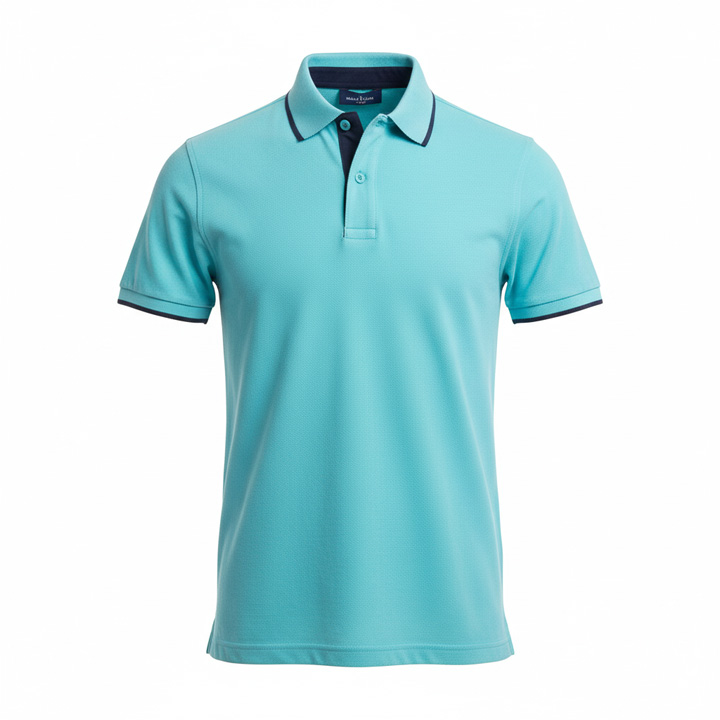 Contrast Trim Riviera Polo Shirt
