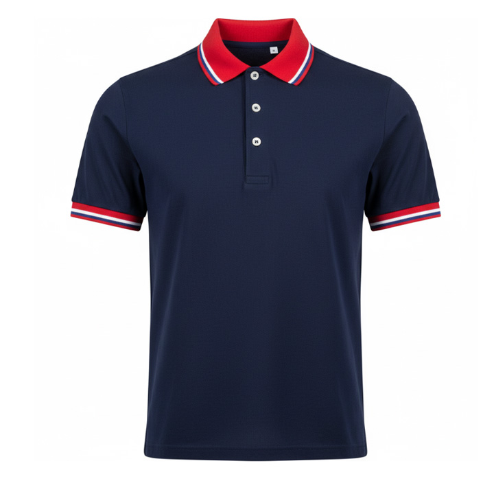 Heritage Tricolor Block Polo Shirt