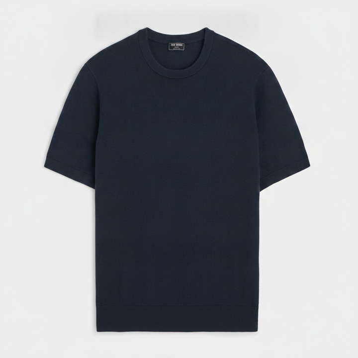 Premium Short Sleeve Knit Tee