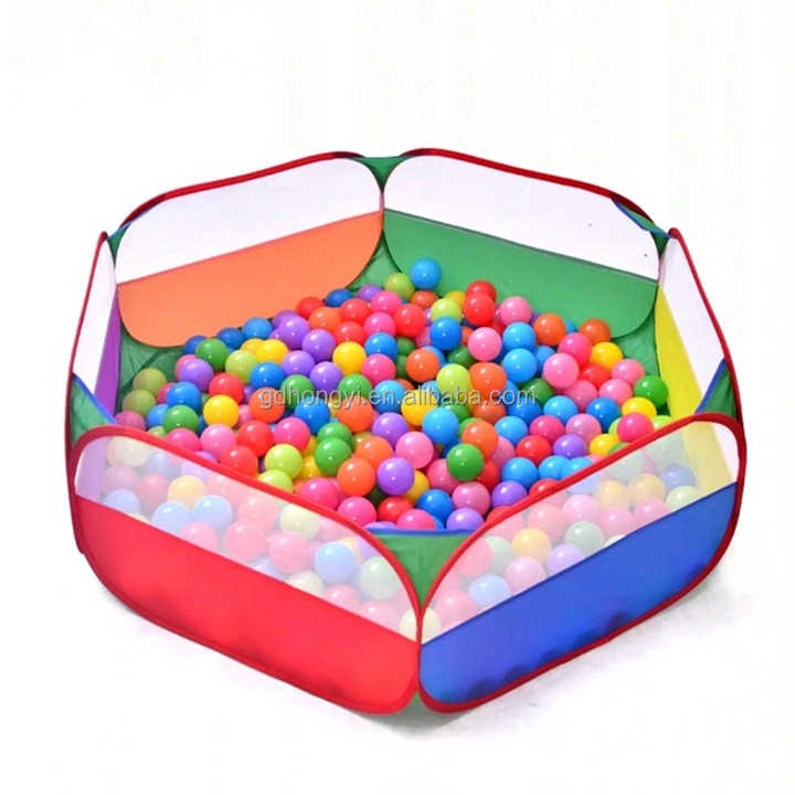 Plastic ball for swimming pool