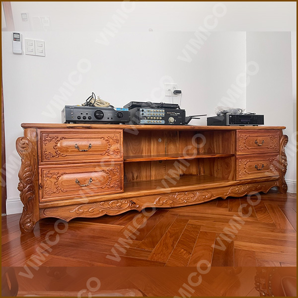 Natural wood cabinet (red oak)
