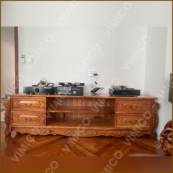 Natural wood cabinet (red oak)