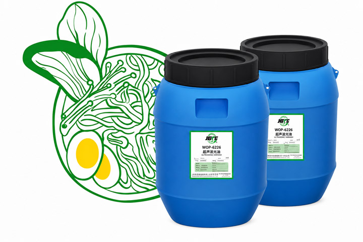 Specialty water-based varnish (ultrasonic sealing & abrasion resistant)
