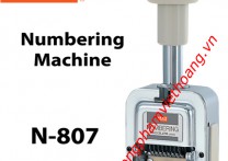Numbering machine