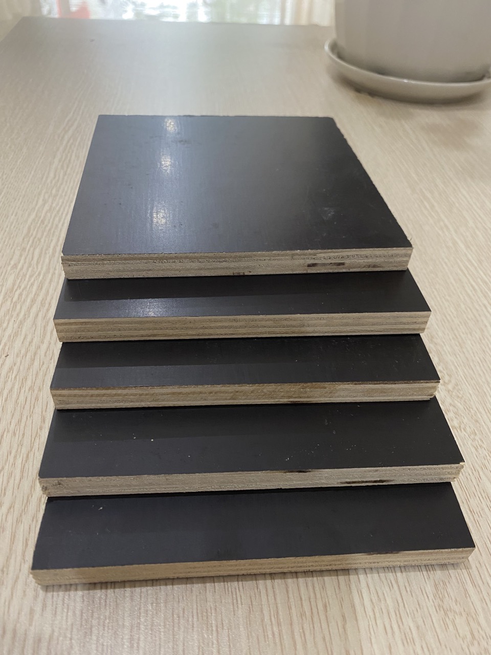 Film-coated plywood