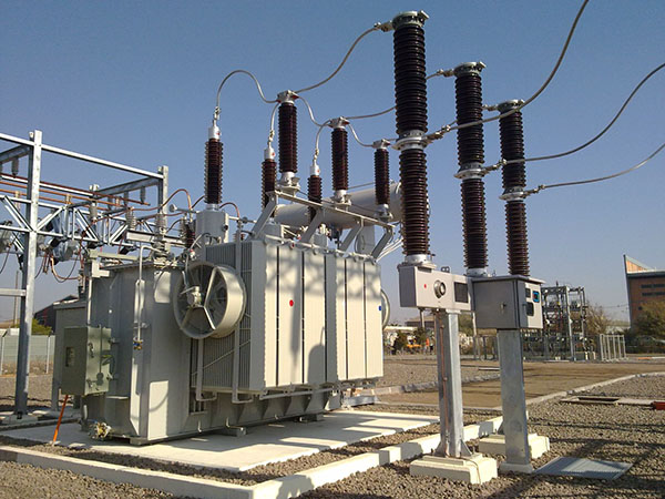 Construction of transformer station