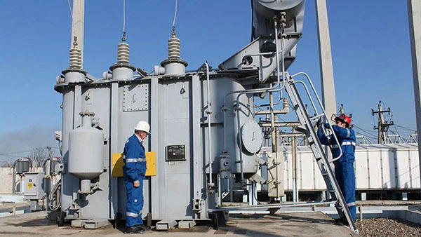 Construction of transformer station