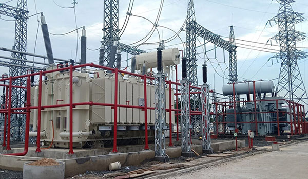 Construction of transformer station