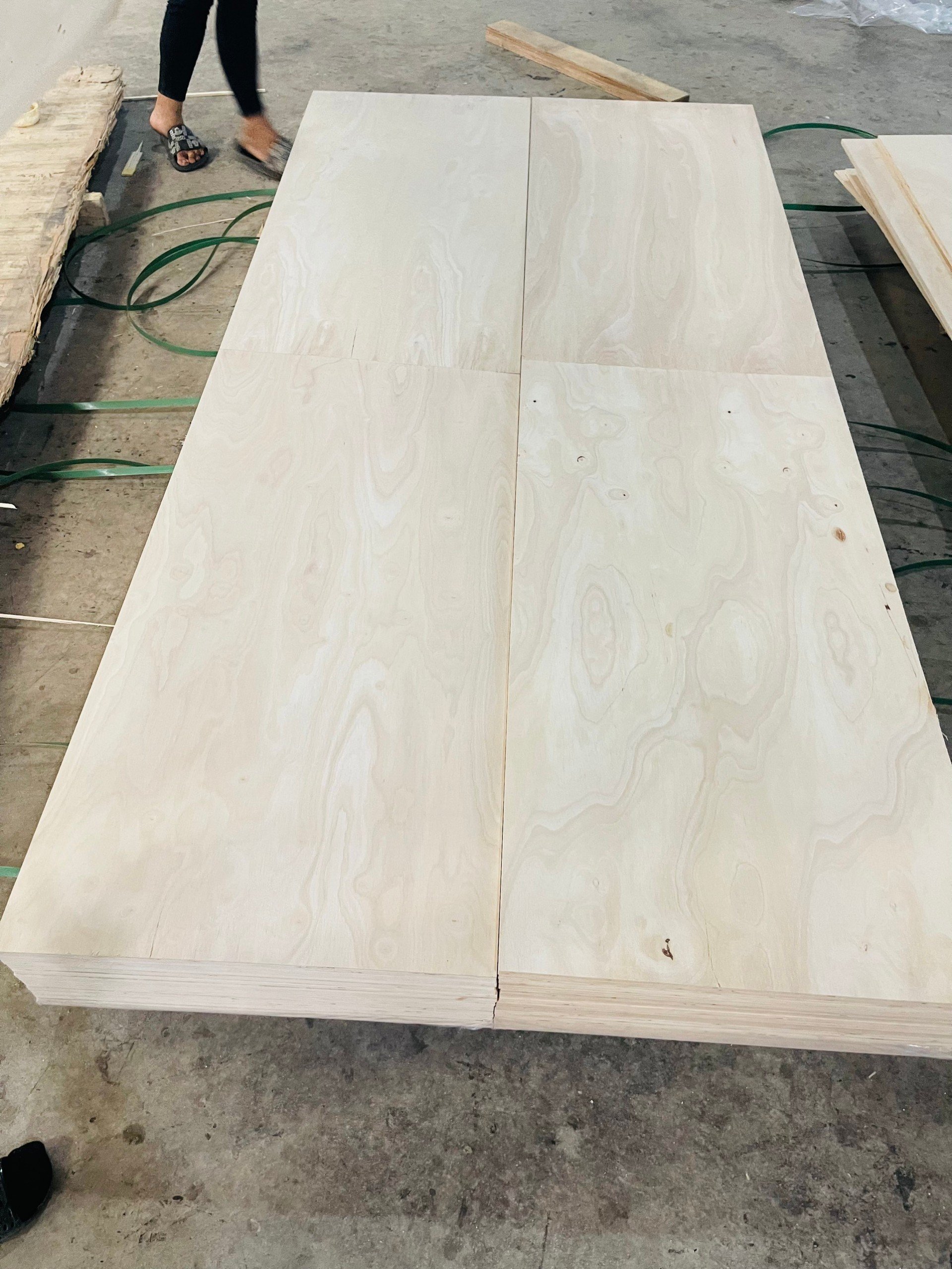 LVL door frame