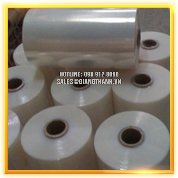 Machine wrapping PE film