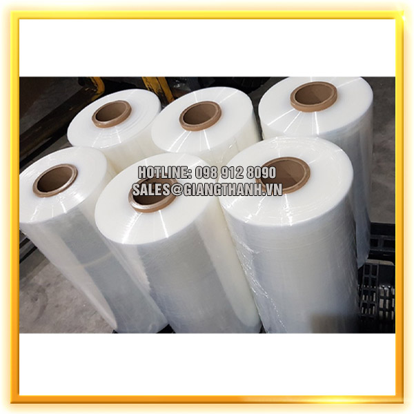 Machine wrapping PE film