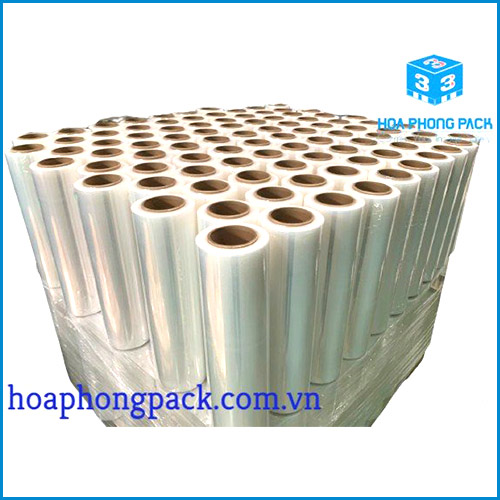 Pallet-wrapped PE film
