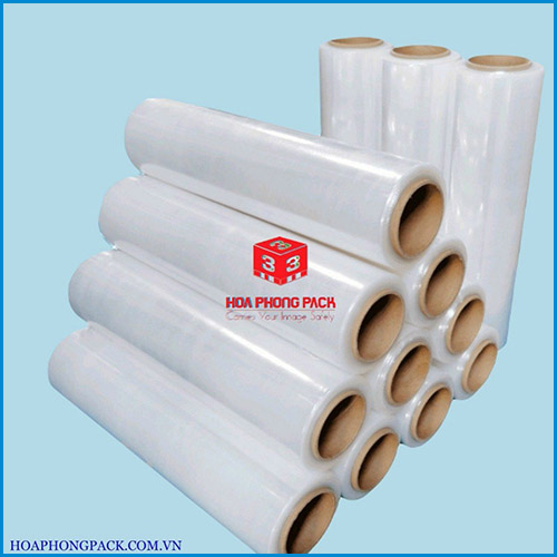 Pallet-wrapped PE film